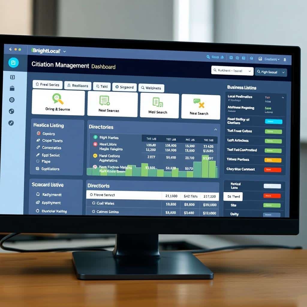 BrightLocal citation management for local SEO