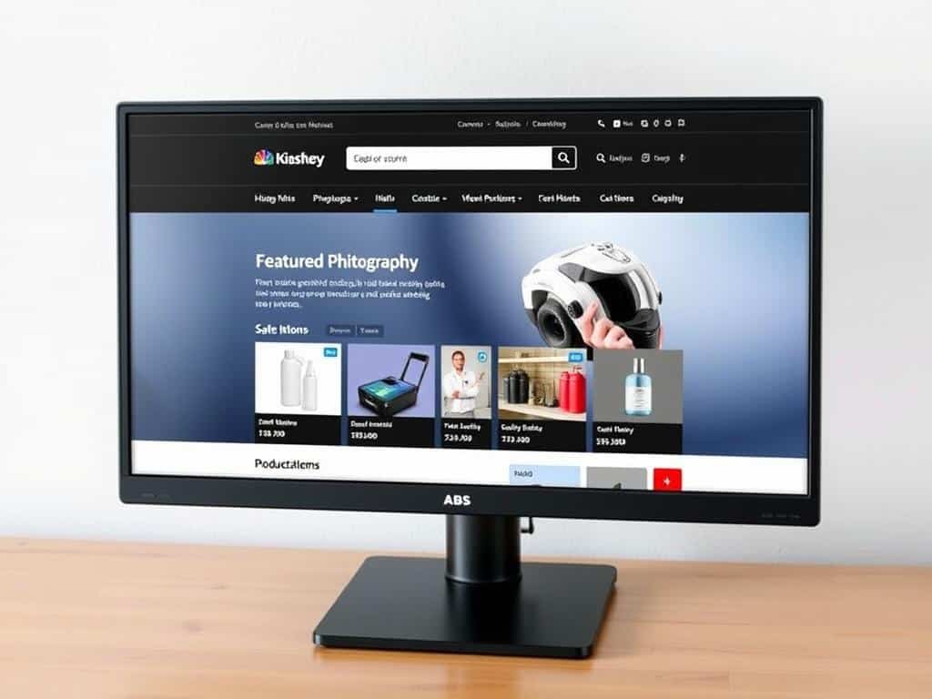 E-commerce website development for retail client