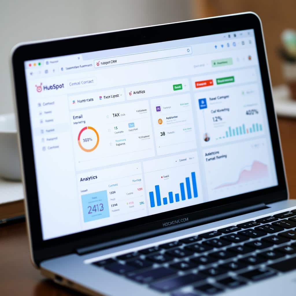 HubSpot CRM integration with website development