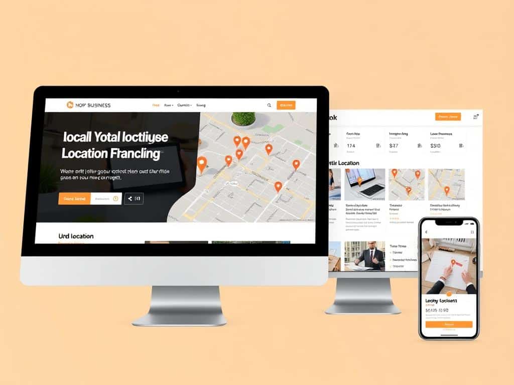 Multi-location franchise website with local SEO