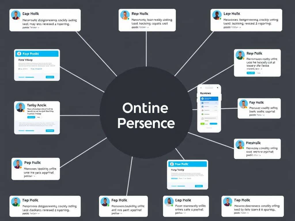Unified online presence across multiple digital platforms